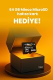 Mieco A7 4K UHD /  Wifi / ADAS / 150° Ultra Geniş Açı / Gece Görüşü /  Ön + Arka Araç Kamerası (2025) + Hafıza Kartı Hediyeli